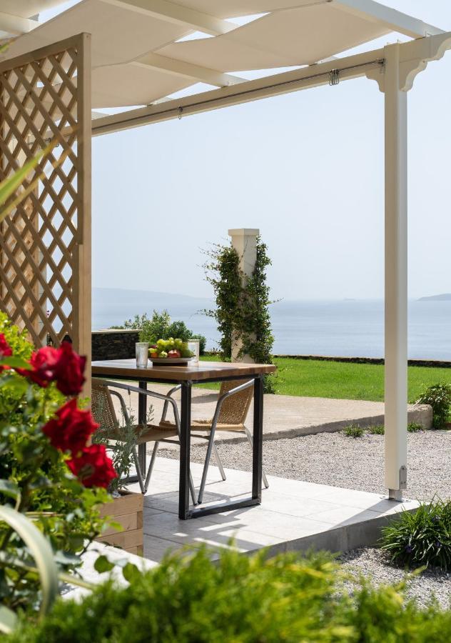 Villa Itis - Elegant Ground Floor Suite With Terrace & Great View Neápolis Zewnętrze zdjęcie